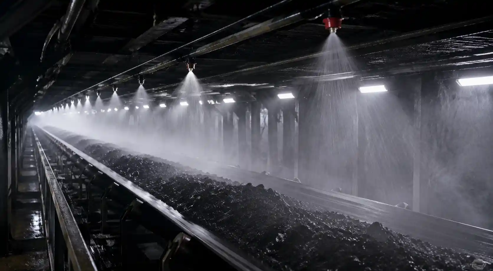 Conveyor fire protection