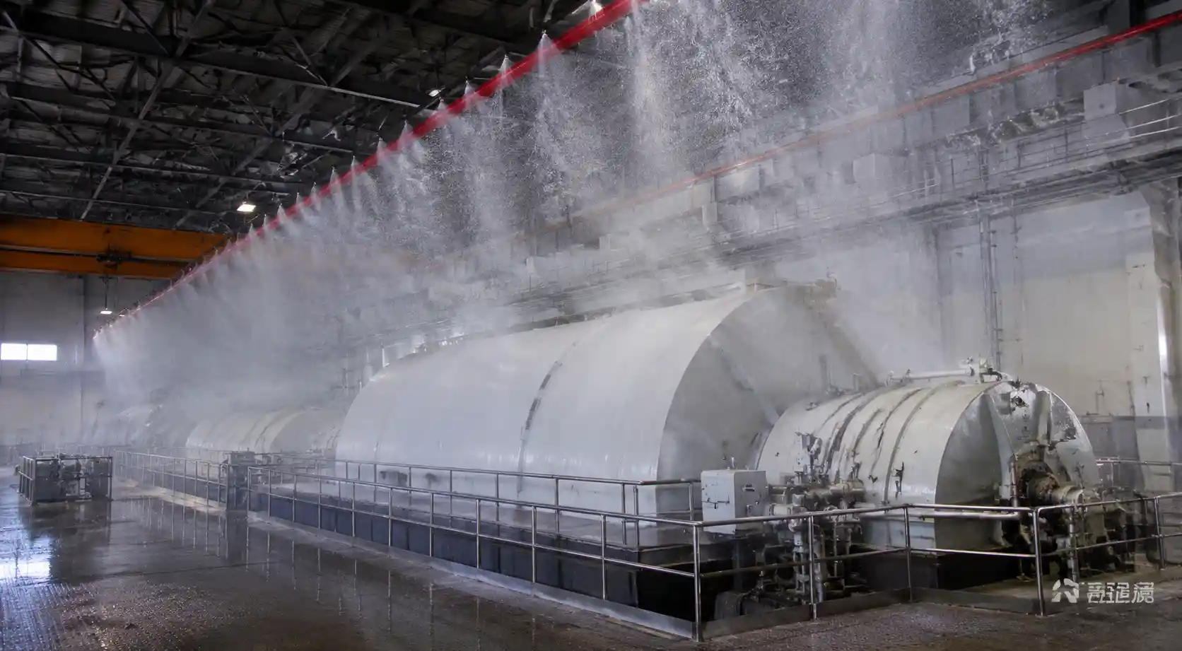 Power plant fire protection